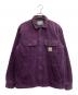 CarHartt（カーハート）の古着「WHITSOME SHIRT JAC」｜パープル