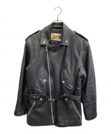 Schott（ショット）の古着「Lot1440　ダブルライダースジャケット」｜ブラック
