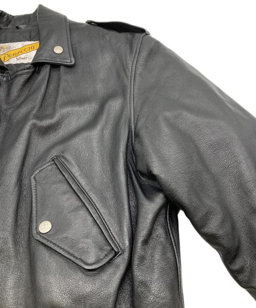 Schott（ショット）Schott (ショット) Lot1440　ダブルライダースジャケット ブラック サイズ:38の古着・服飾アイテム