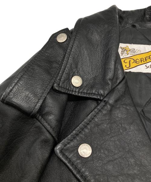 Schott（ショット）Schott (ショット) Lot1440　ダブルライダースジャケット ブラック サイズ:38の古着・服飾アイテム