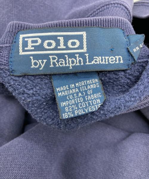 POLO RALPH LAUREN（ポロ・ラルフローレン）POLO RALPH LAUREN (ポロ・ラルフローレン) スウェット ネイビー サイズ:XLの古着・服飾アイテム