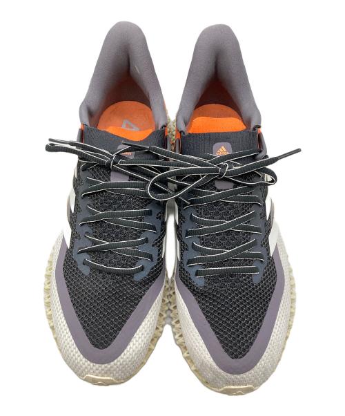 adidas（アディダス）adidas (アディダス) ローカットスニーカー/4DFWD ブラック×ベージュ サイズ:27の古着・服飾アイテム