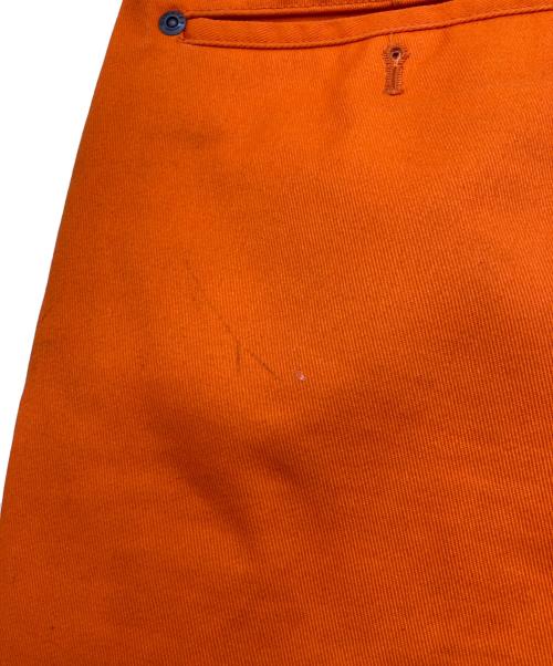 Dickies（ディッキーズ）Dickies (ディッキーズ) Casper John AIVER (キャスパージョンアイバー) リベットダブルニーパンツ オレンジ サイズ:Mの古着・服飾アイテム