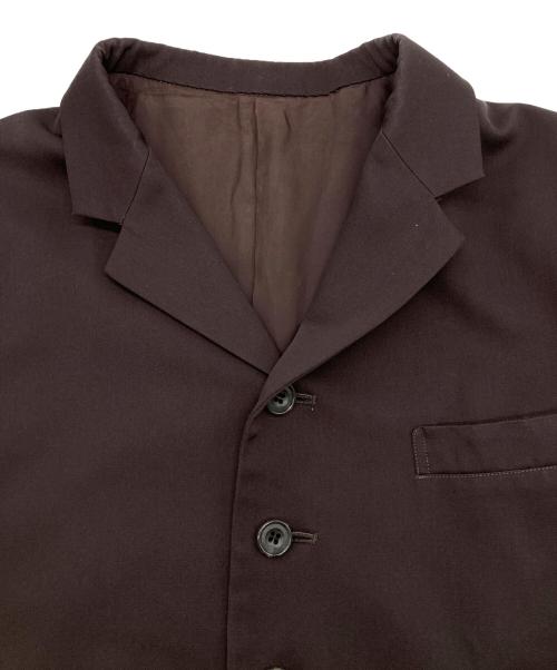 Y's（ワイズ）Y's (ワイズ) 5Bウールジャケット ブラウン サイズ:表記無しの古着・服飾アイテム