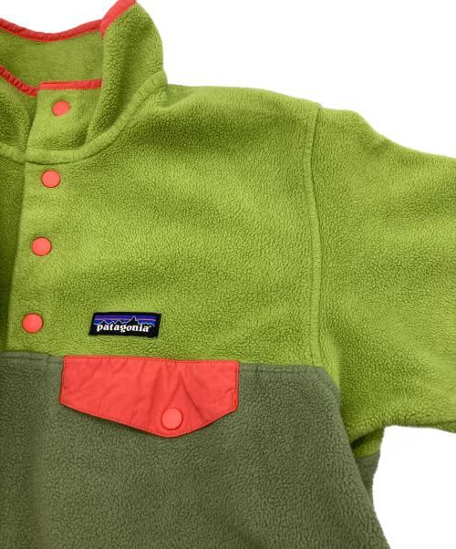 Patagonia（パタゴニア）Patagonia (パタゴニア) シンチラスナップT グリーン サイズ:Mの古着・服飾アイテム