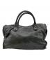 BALENCIAGA (バレンシアガ) エディターズバッグ ブラック：80000円