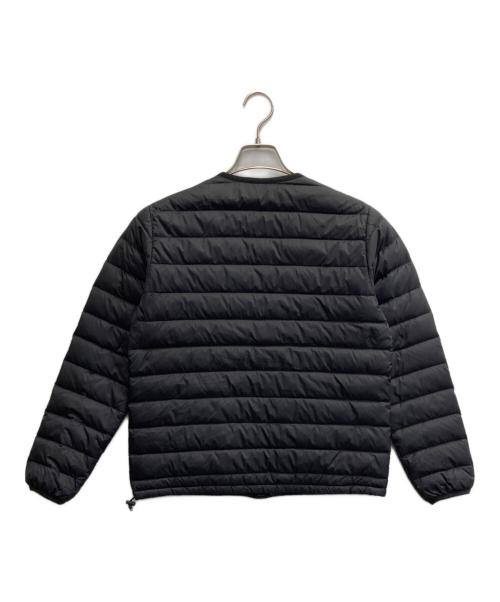 DANTON（ダントン）DANTON (ダントン) Crew Neck Inner Down Jacket ブラック サイズ:36の古着・服飾アイテム
