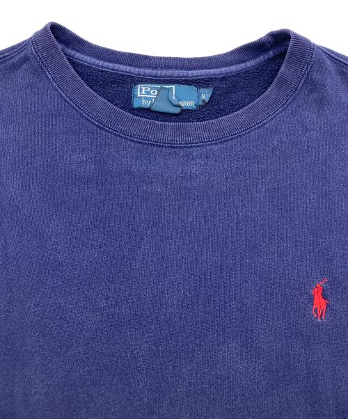 POLO RALPH LAUREN（ポロ・ラルフローレン）POLO RALPH LAUREN (ポロ・ラルフローレン) スウェット ネイビー サイズ:XLの古着・服飾アイテム