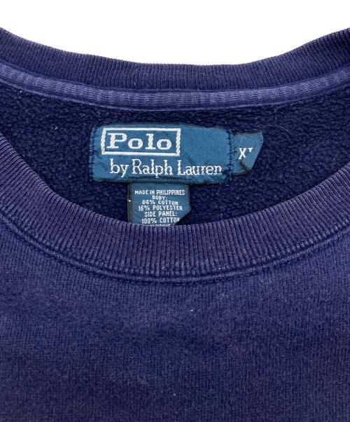 POLO RALPH LAUREN（ポロ・ラルフローレン）POLO RALPH LAUREN (ポロ・ラルフローレン) スウェット ネイビー サイズ:XLの古着・服飾アイテム