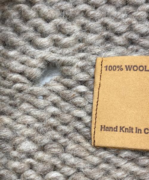 CANADIAN SWEATER COMPANY（カナディアンセーターカンパニー）CANADIAN SWEATER COMPANY (カナディアンセーターカンパニー) サンダーバード柄 カウチンニットカーディガン ベージュ サイズ:不明の古着・服飾アイテム