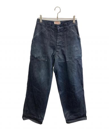 エヴィス EVISUデニムベイカー lot.2010 w30 中古・古着通販】EVISU (エヴィス) モンキー デニム ベイカーパンツ