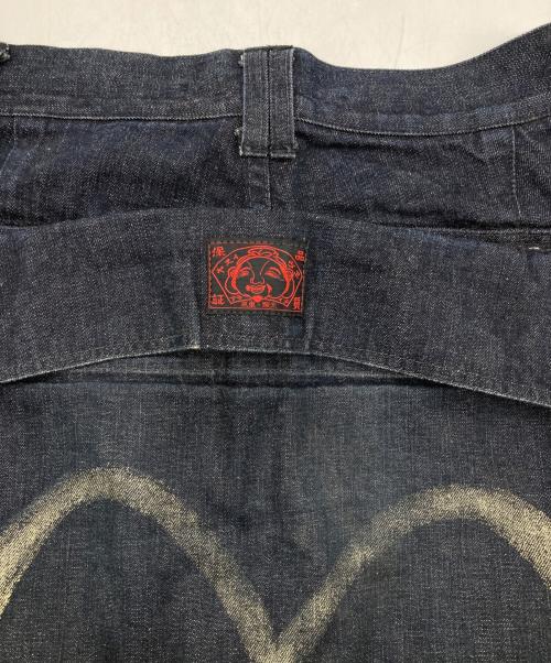 EVISU（エヴィス）EVISU (エヴィス) モンキー デニム ベイカーパンツ インディゴ サイズ:不明の古着・服飾アイテム