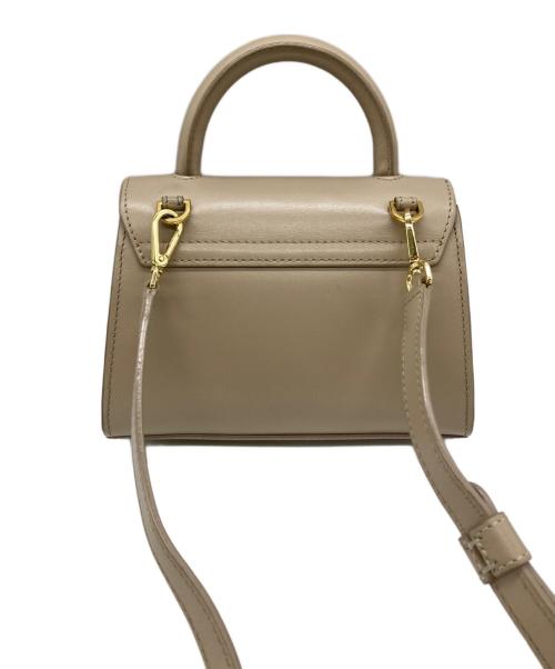 DEMELLIER（デメリエー）DEMELLIER (デメリエー) Small Vancouverショルダーバッグ ベージュの古着・服飾アイテム