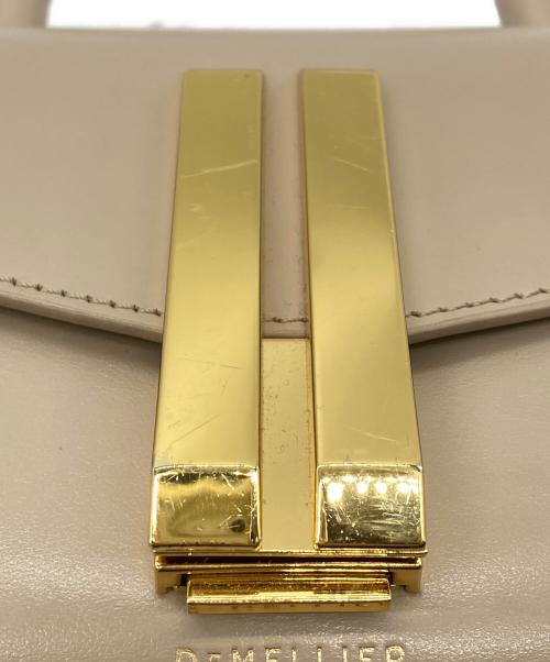 DEMELLIER（デメリエー）DEMELLIER (デメリエー) Small Vancouverショルダーバッグ ベージュの古着・服飾アイテム