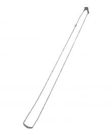 4℃（ヨンドシー）の古着「ホワイトゴールドネックレス」｜シルバー