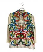 HERMESエルメス）の古着「シルクコットンカシミヤシャツ」｜ベージュ