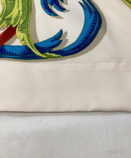 HERMES（エルメス）HERMES (エルメス) シルクコットンカシミヤシャツ ベージュ サイズ:Mの古着・服飾アイテム