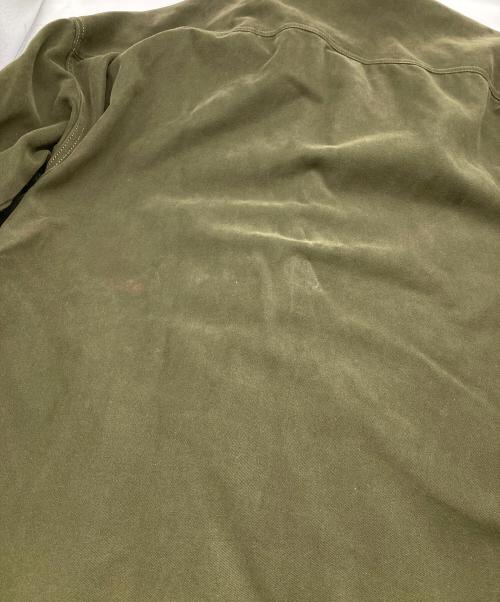 DIESEL（ディーゼル）DIESEL (ディーゼル) S-LEBED ボクシーフィットシャツジャケット オリーブ サイズ:XLの古着・服飾アイテム