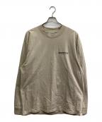 FOG ESSENTIALSフィアオブゴッド エッセンシャル）の古着「クルーネックカットソー」｜ベージュ