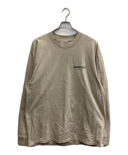FOG ESSENTIALS（フィアオブゴッド エッセンシャル）FOG ESSENTIALS (フィアオブゴッド エッセンシャル) クルーネックカットソー ベージュ サイズ:XXLの古着・服飾アイテム