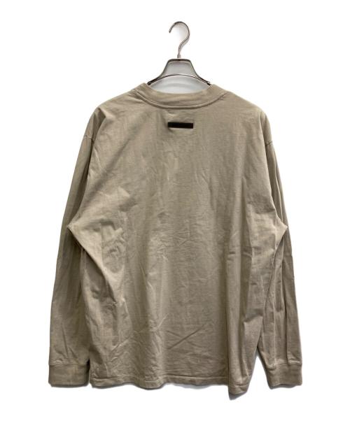 FOG ESSENTIALS（フィアオブゴッド エッセンシャル）FOG ESSENTIALS (フィアオブゴッド エッセンシャル) クルーネックカットソー ベージュ サイズ:XXLの古着・服飾アイテム