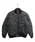 BOSSボス）の古着「デジタルキルティングブルゾン」｜ブラック