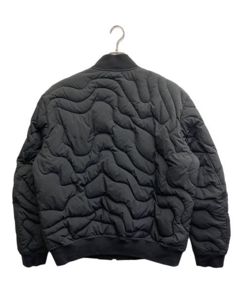 BOSS（ボス）BOSS (ボス) デジタルキルティングブルゾン ブラック サイズ:FR52の古着・服飾アイテム