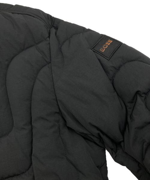 BOSS（ボス）BOSS (ボス) デジタルキルティングブルゾン ブラック サイズ:FR52の古着・服飾アイテム