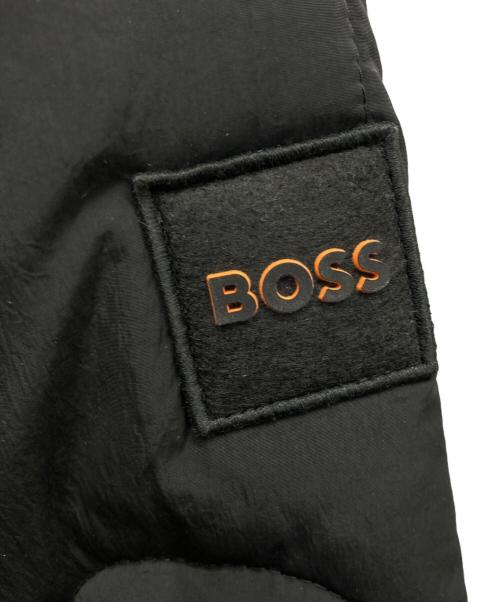 BOSS（ボス）BOSS (ボス) デジタルキルティングブルゾン ブラック サイズ:FR52の古着・服飾アイテム