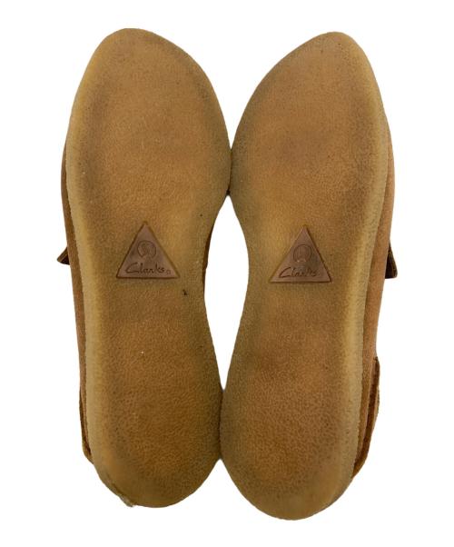 CLARKS（クラークス）CLARKS (クラークス) デッキシューズ ブラウン サイズ:27.5の古着・服飾アイテム