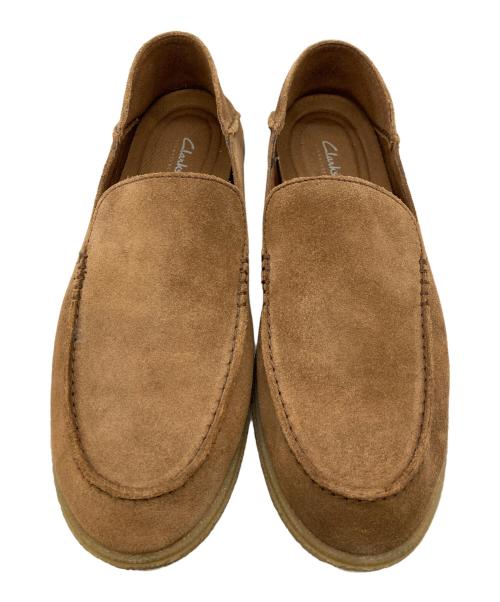CLARKS（クラークス）CLARKS (クラークス) デッキシューズ ブラウン サイズ:27.5の古着・服飾アイテム