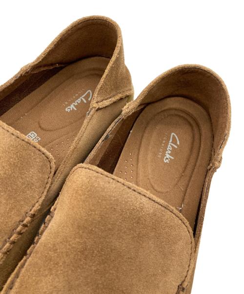 CLARKS（クラークス）CLARKS (クラークス) デッキシューズ ブラウン サイズ:27.5の古着・服飾アイテム