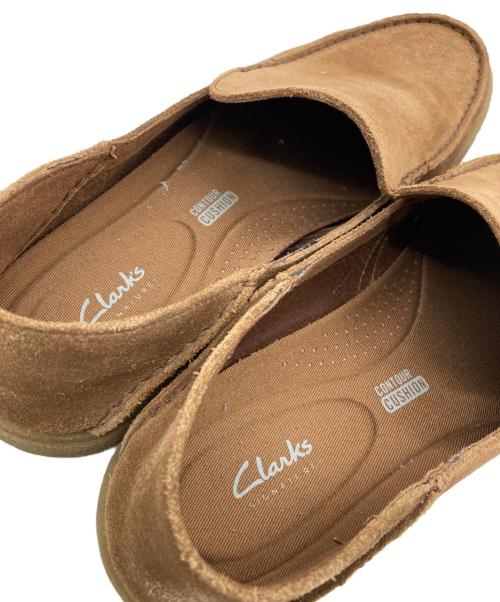 CLARKS（クラークス）CLARKS (クラークス) デッキシューズ ブラウン サイズ:27.5の古着・服飾アイテム