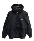 NIKEナイキ）の古着「90s ジップアップフーディ―」｜ブラック