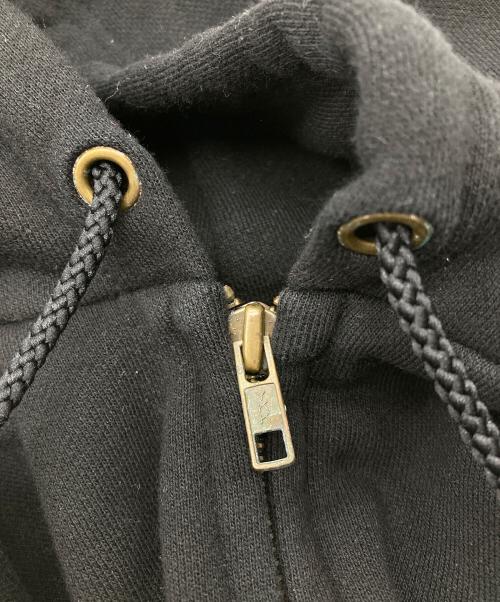 NIKE（ナイキ）NIKE (ナイキ) 90s ジップアップフーディ― ブラック サイズ:XLの古着・服飾アイテム