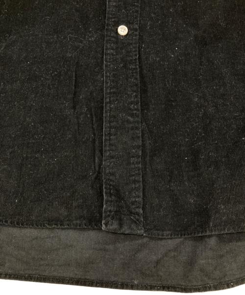 RALPH LAUREN（ラルフローレン）RALPH LAUREN (ラルフローレン) BLAKE/コーデュロイ ブレイクシャツ ブラック サイズ:Lの古着・服飾アイテム