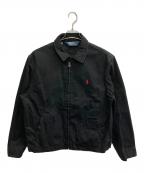 POLO RALPH LAURENポロ・ラルフローレン）の古着「スイングトップ」｜ブラック