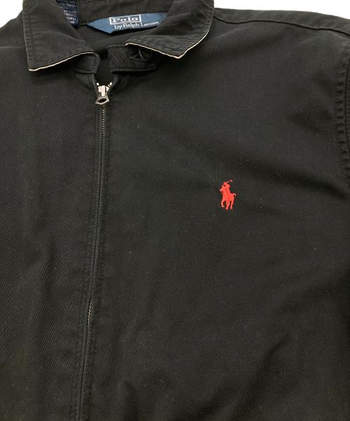 POLO RALPH LAUREN（ポロ・ラルフローレン）POLO RALPH LAUREN (ポロ・ラルフローレン) スイングトップ ブラック サイズ:Lの古着・服飾アイテム