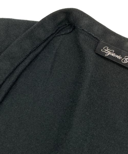 Hysteric Glamour（ヒステリックグラマー）Hysteric Glamour (ヒステリックグラマー) スタッズカーディガン ブラック サイズ:FREEの古着・服飾アイテム