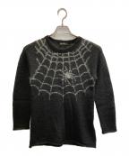 Hysteric Glamourヒステリックグラマー）の古着「spider kint」｜ブラック