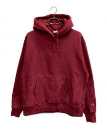 Champion REVERSE WEAVE（チャンピオン リバース ウィーブ）の古着「パーカー」｜レッド