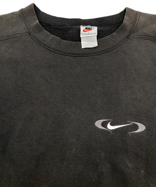 NIKE（ナイキ）NIKE (ナイキ) 90s ワンポイントロゴスウェット ブラック サイズ:Lの古着・服飾アイテム