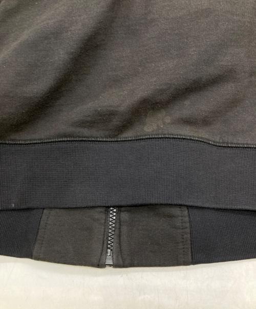 stussy（ステューシー）stussy (ステューシー) ビッククラウンロゴ ジップパーカー ブラック サイズ:Lの古着・服飾アイテム