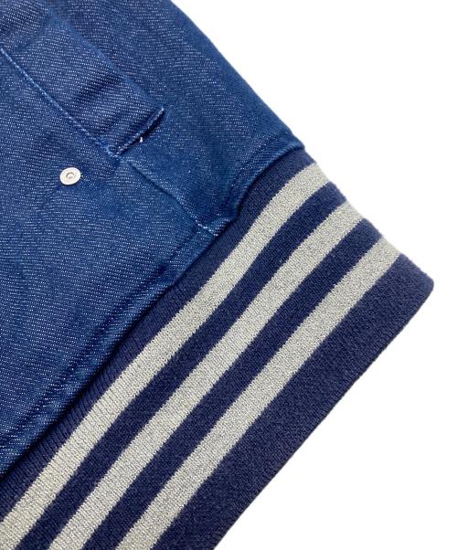 adidas（アディダス）adidas (アディダス) DENIM TRACKTOP JACKET インディゴ サイズ:Sの古着・服飾アイテム