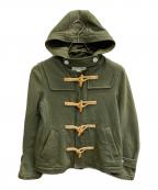 COMME des GARCONS SHIRTコムデギャルソンシャツ）の古着「ショートダッフルコート」｜オリーブ