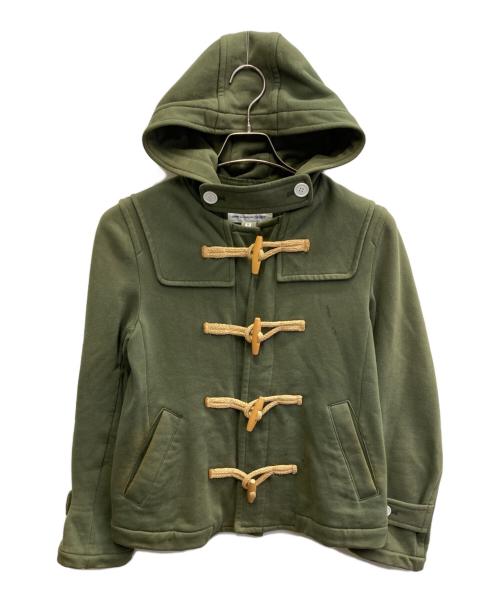 COMME des GARCONS SHIRT（コムデギャルソンシャツ）COMME des GARCONS SHIRT (コムデギャルソンシャツ) ショートダッフルコート オリーブ サイズ:XSの古着・服飾アイテム