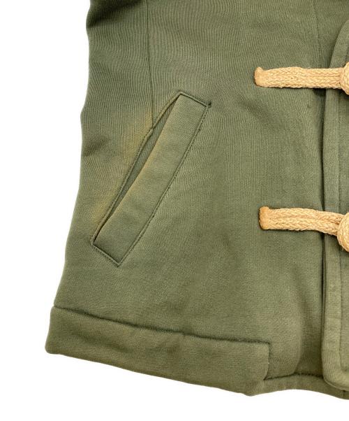 COMME des GARCONS SHIRT（コムデギャルソンシャツ）COMME des GARCONS SHIRT (コムデギャルソンシャツ) ショートダッフルコート オリーブ サイズ:XSの古着・服飾アイテム