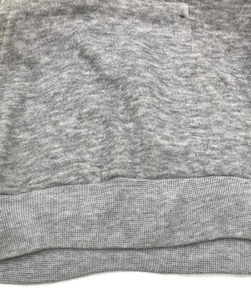 adidas（アディダス）adidas (アディダス) スナップパーカー グレー サイズ:Lの古着・服飾アイテム