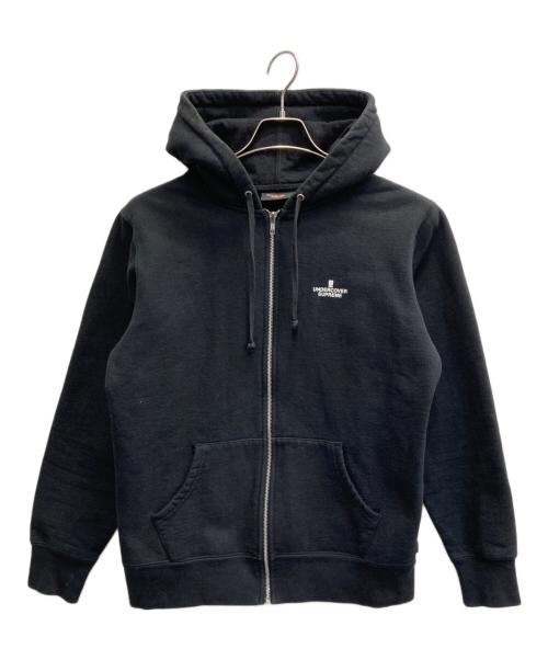 SUPREME（シュプリーム）SUPREME (シュプリーム) UNDERCOVER (アンダーカバー) 16AW  Generation Fuck You Zip Hoodie ブラック サイズ:Mの古着・服飾アイテム