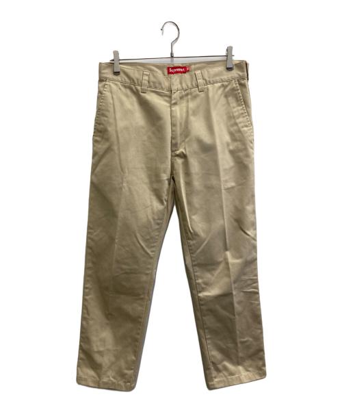 SUPREME（シュプリーム）SUPREME (シュプリーム) Work Pant ベージュ サイズ:32の古着・服飾アイテム